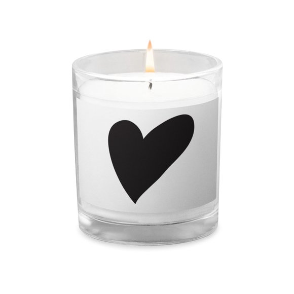 Doomed Love Elegant Glass jar candle (Customizable) - Picture 2 of 2